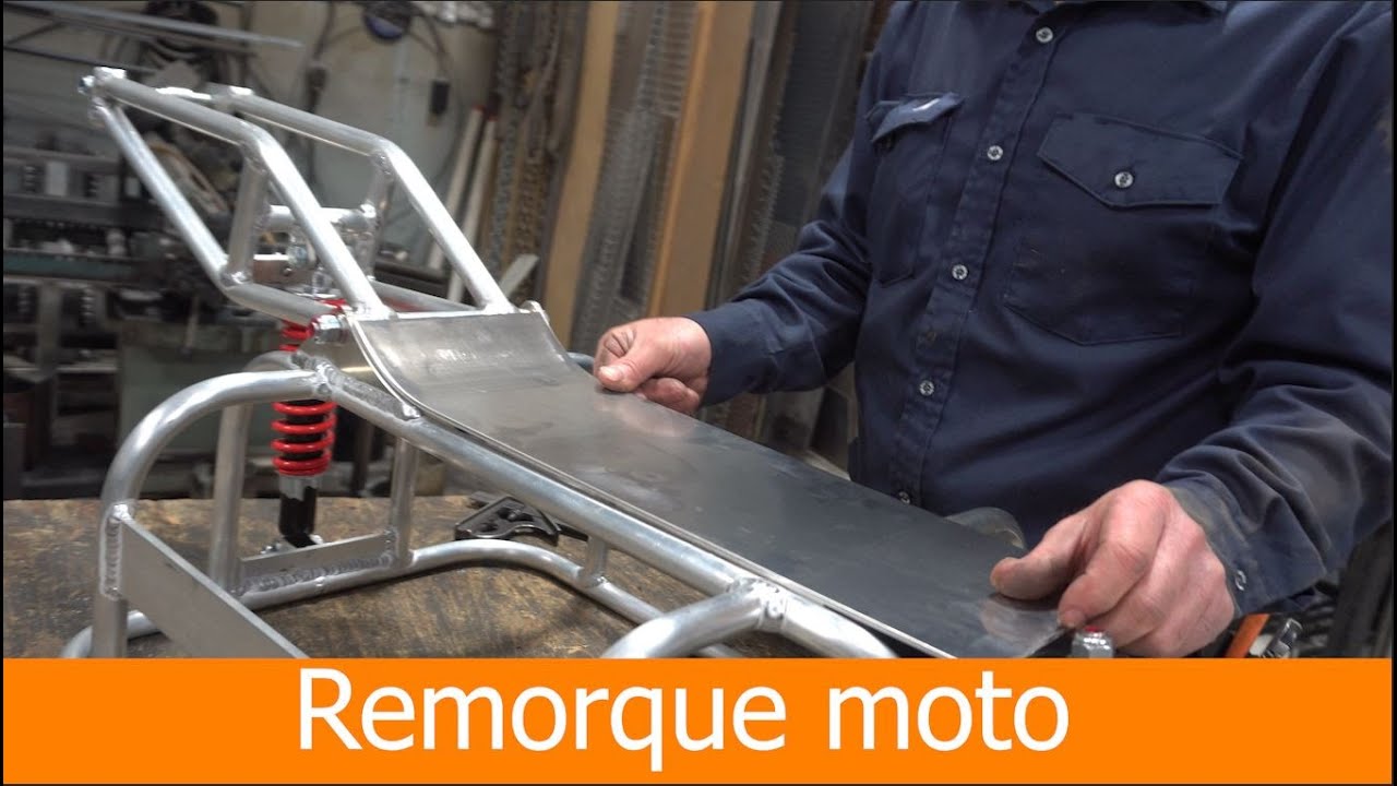 Remorque pour moto aventure en modification #2
