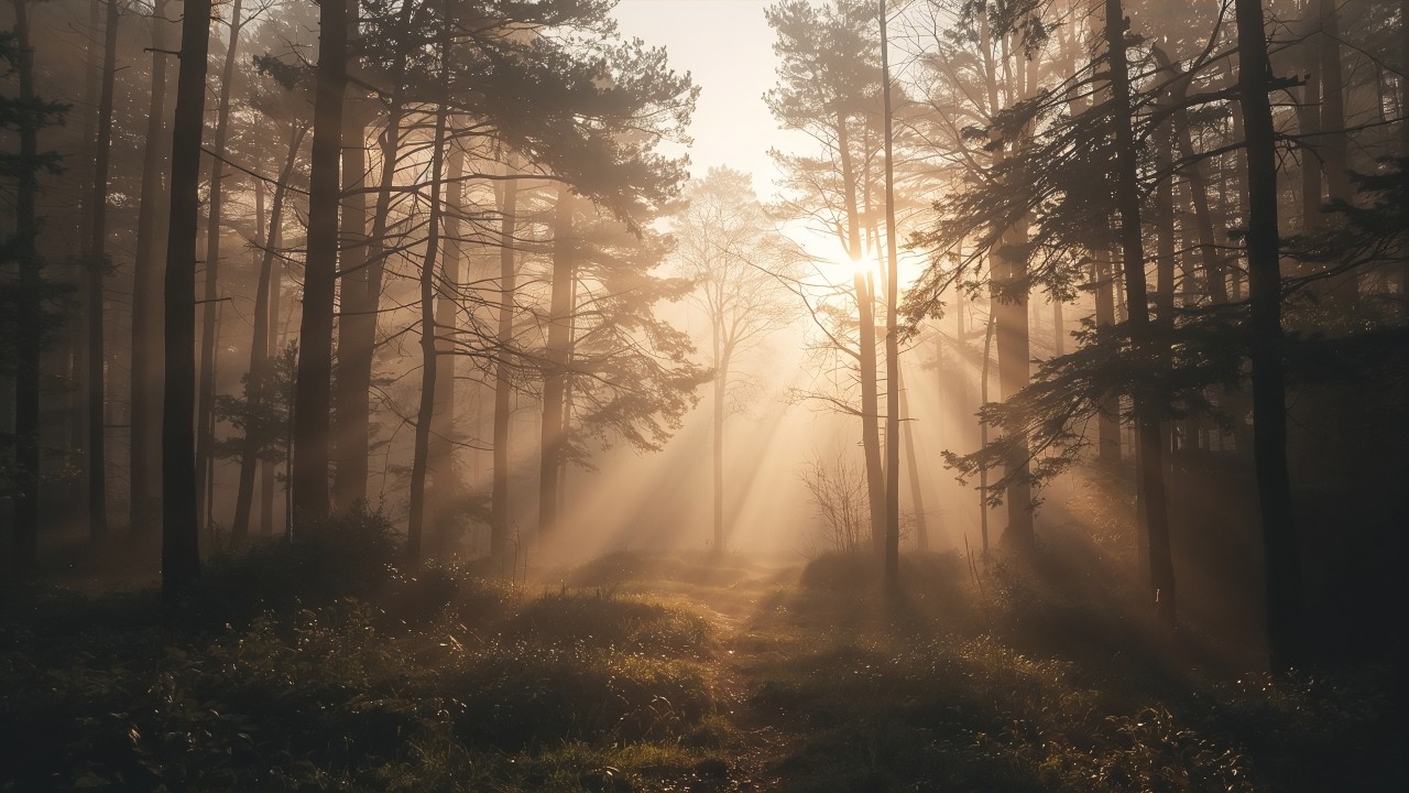 Morning Forest Sounds with Birds | 1 Hour Calm Nature Ambience