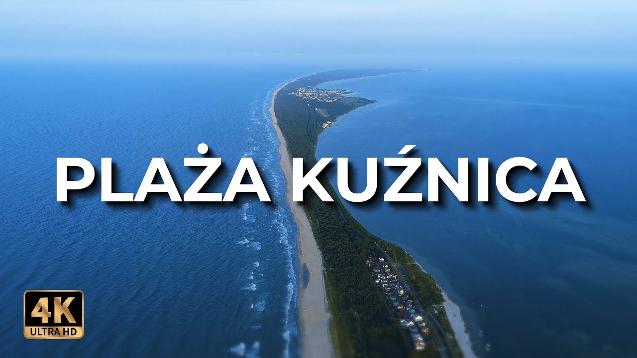 Plaża Kuźnica z drona | Lato | LECE W MIASTO&trade; [4k]