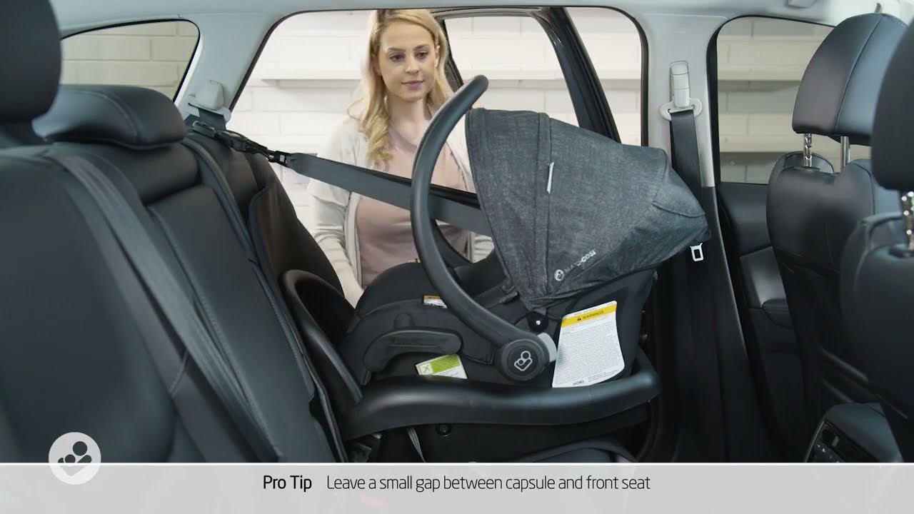 Installing a Maxi Cosi Mico Plus Using ISOFIX