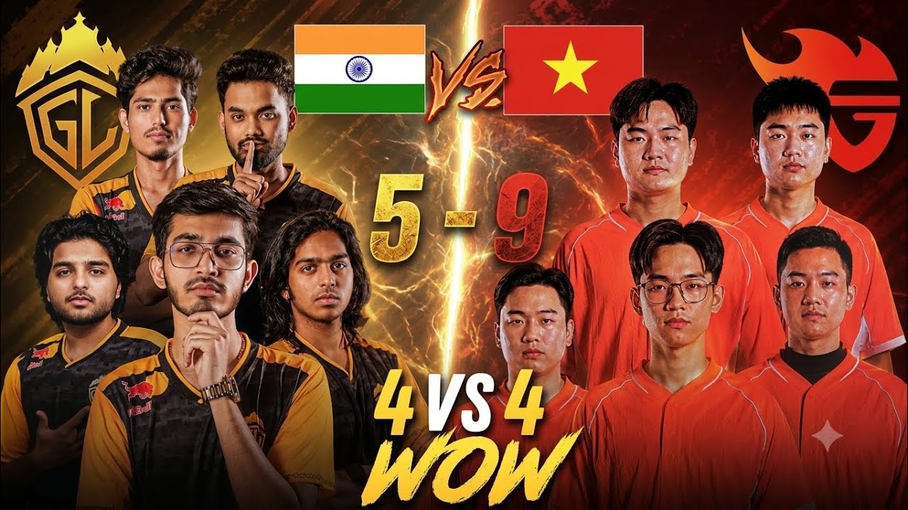 DSG (GODLIKE) VS TEAM FLASH 🇻🇳 4v4 INSANE SHOWDOWN! 🇮🇳 | PUBG Esports