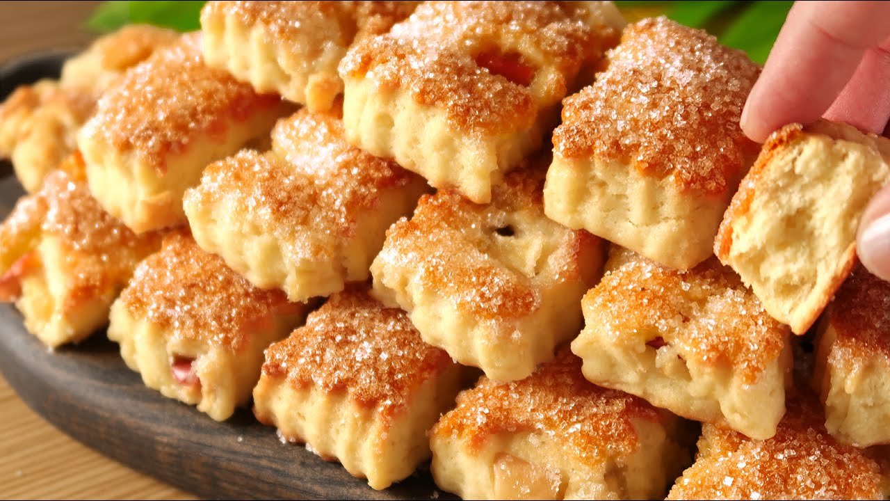 2 ЯБЛОКА и 10 МИНУТ! Самое вкусное и быстрое ПЕЧЕНЬЕ! Готовьте хоть каждый день!