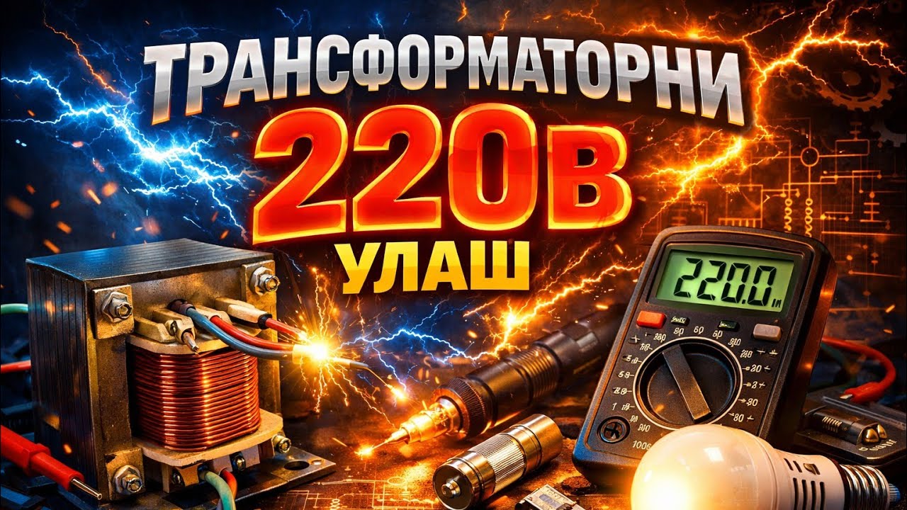 Трансформатор 220в улаш