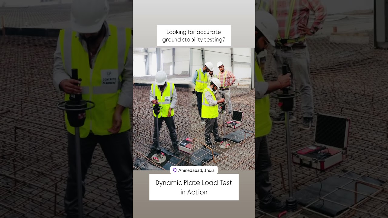 Dynamic Plate Load Test used to evaluate soil compaction and Load- Bearing capacity #soilsurvey