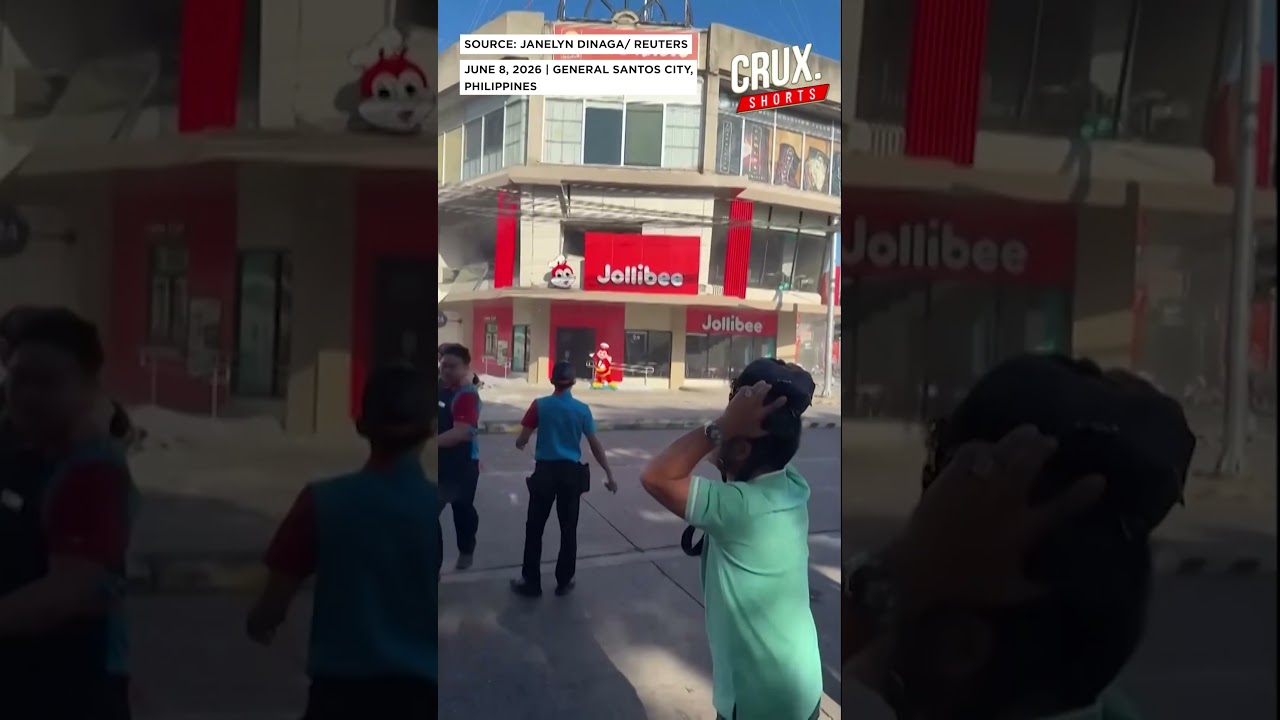 Watch: Philippine Restaurant Collapses During 7.8 Magnitude Earthquake
