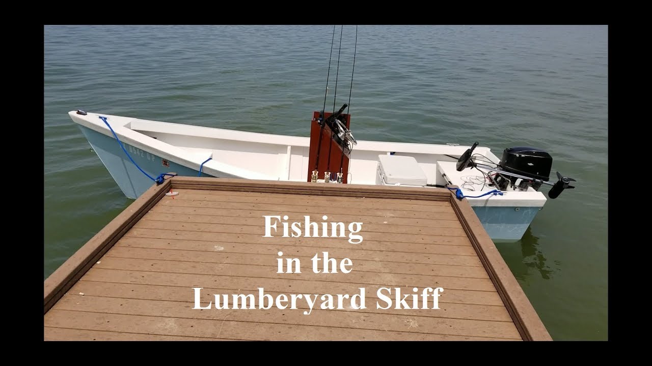 Fishing in the Lumberyard Skiff