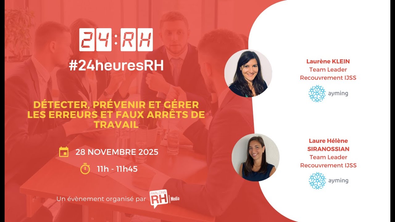 Détecter, prévenir et gérer les erreurs et faux arrêts de travail