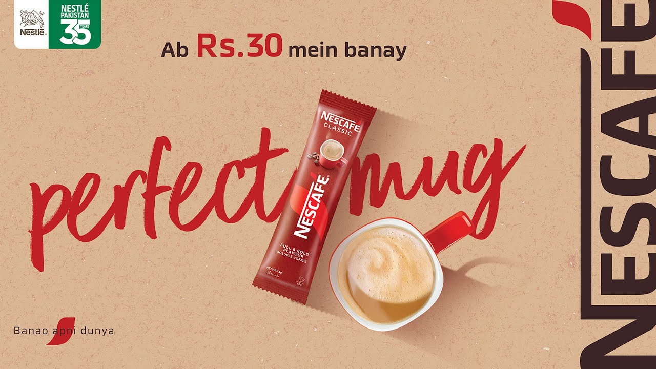 Rs. 30 Mein Perfect Mug | NESCAF&Eacute;&nbsp;#BanaoApniDunya