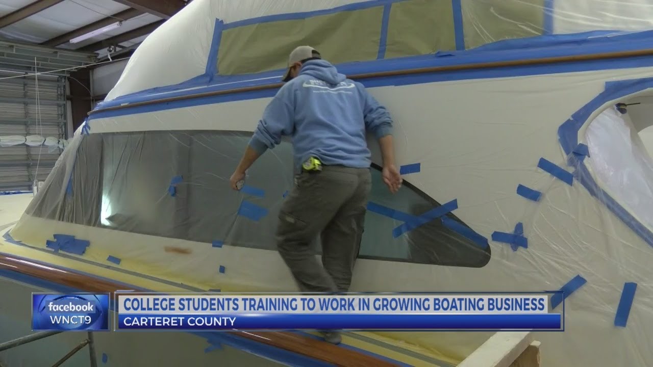 Carteret Community College works to keep jobs in local boat industry
