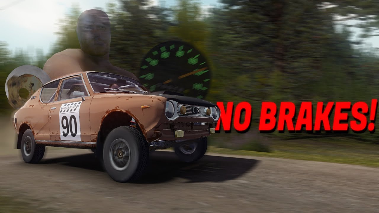 My Summer Car But Can I Win the Rally with NO BRAKES?