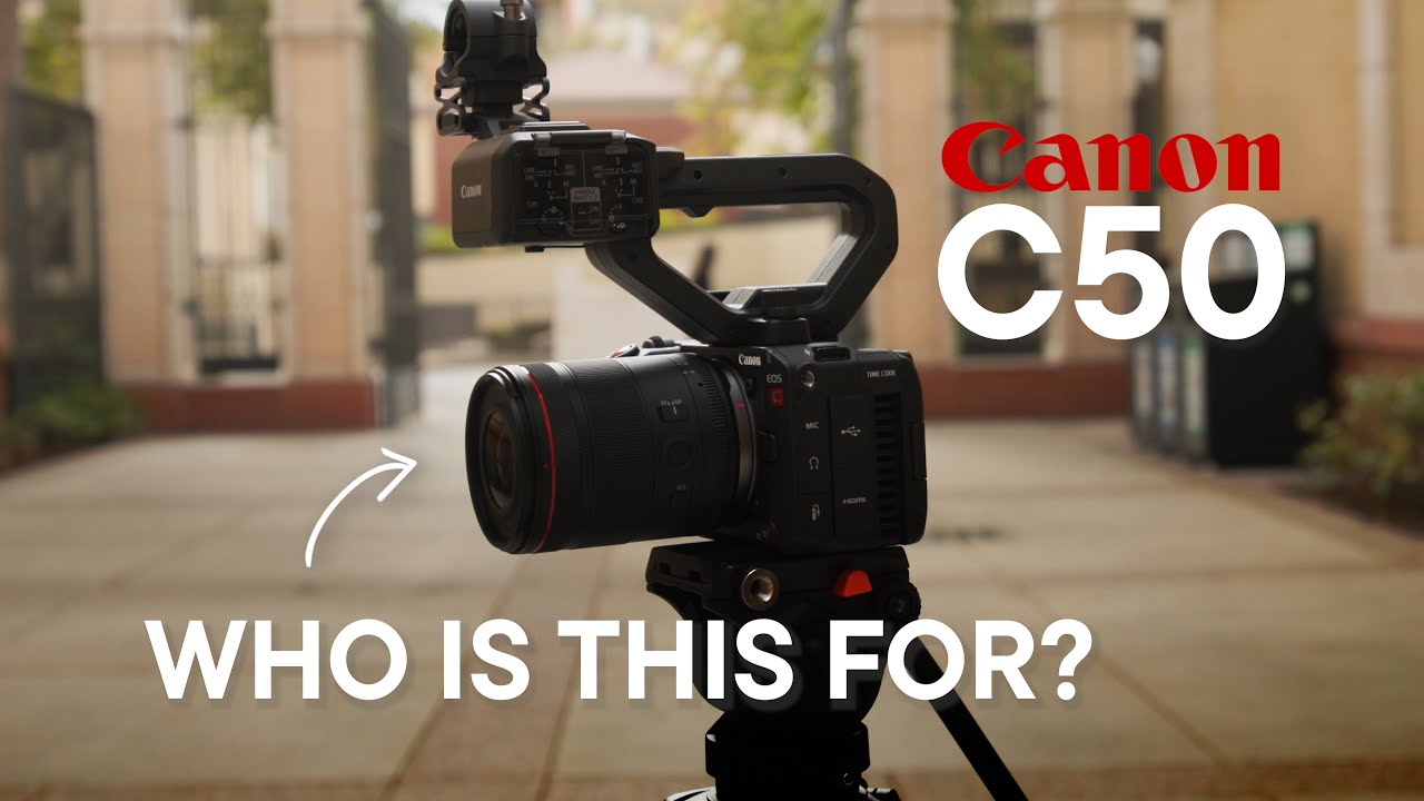 Canon C50 | Dual Record Crop Mode Changes Everything