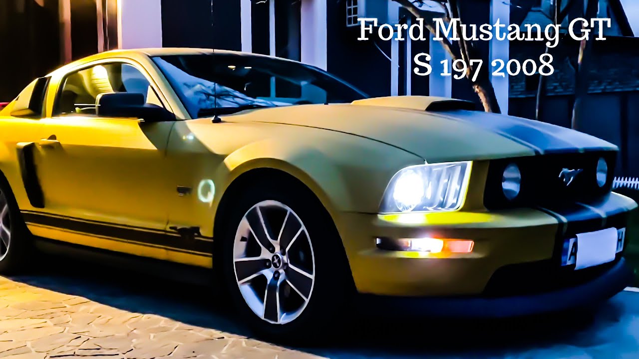 Обзор Ford Mustang GT 2008 S197. Review Ford Mustang GT #mustang #мустанг #fordmustang #stayathome