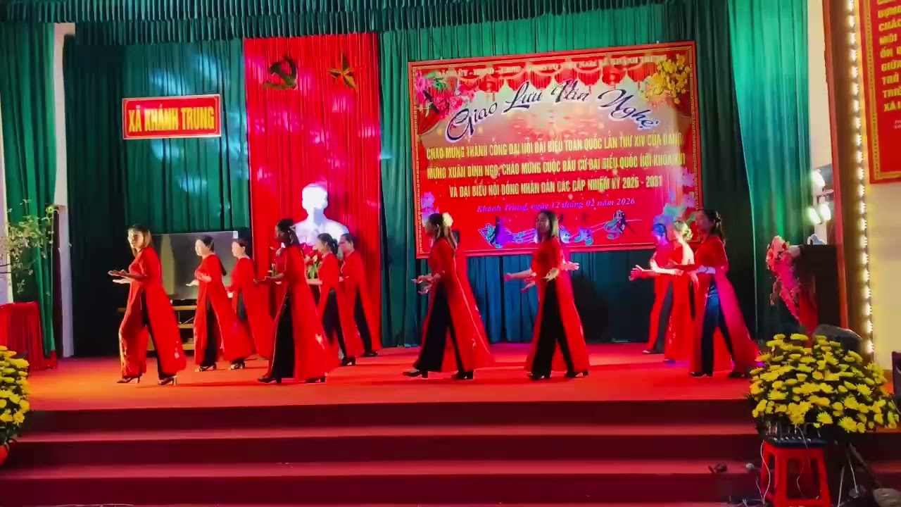 giao lưu văn nghệ mừng đảng mừng xuân