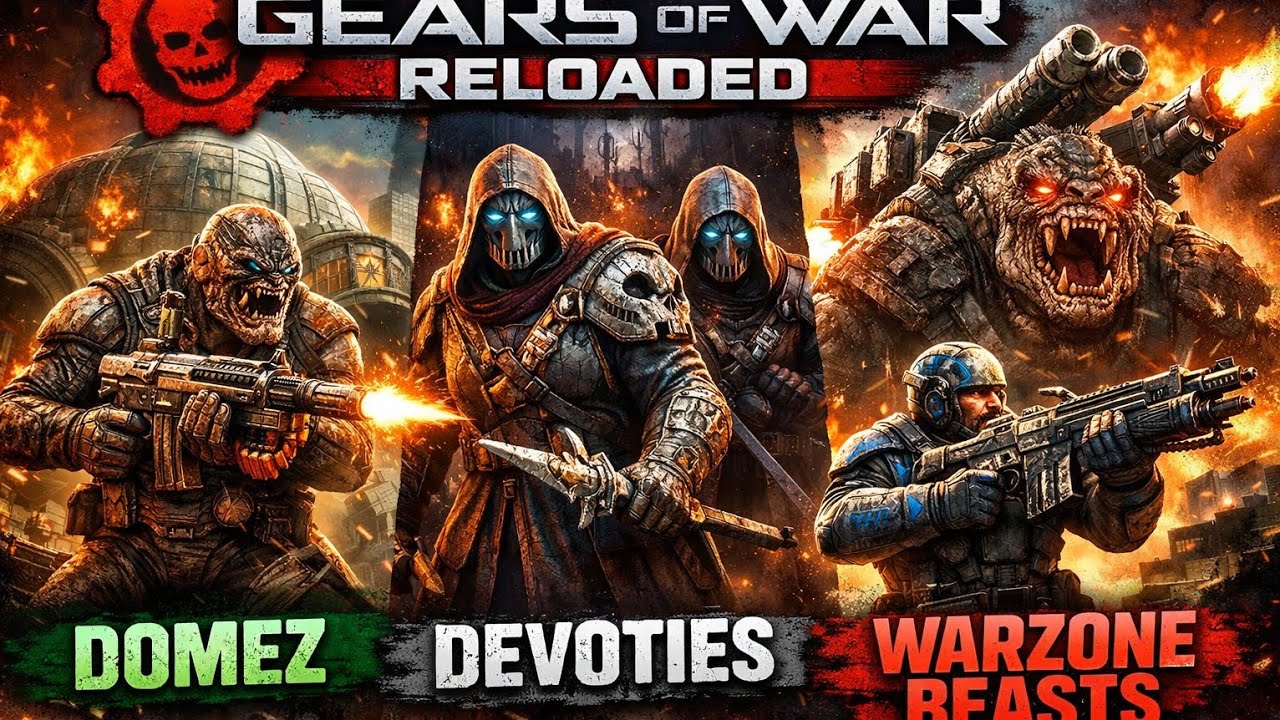 Gears Of War Reloaded DomeZ - Warzone Beasts - Devoties Execution Plays 2026
