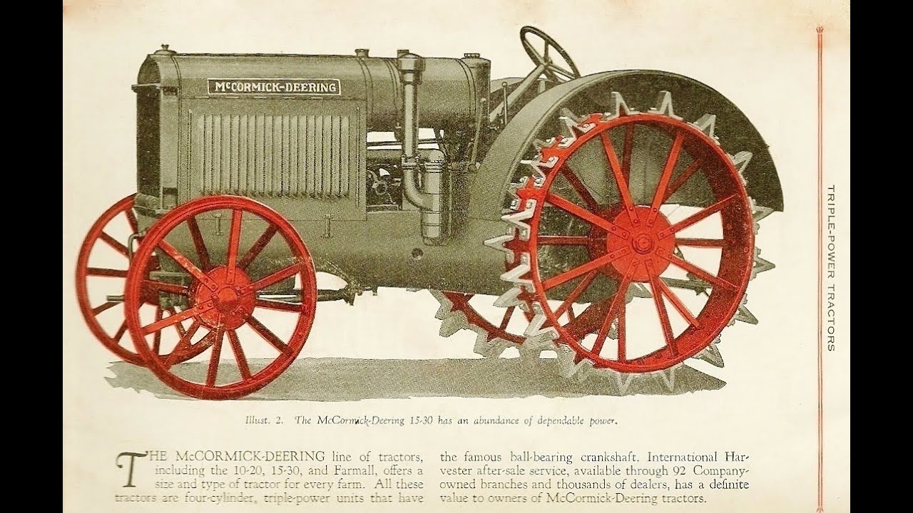 Vintage McCormick-Deering Tractors