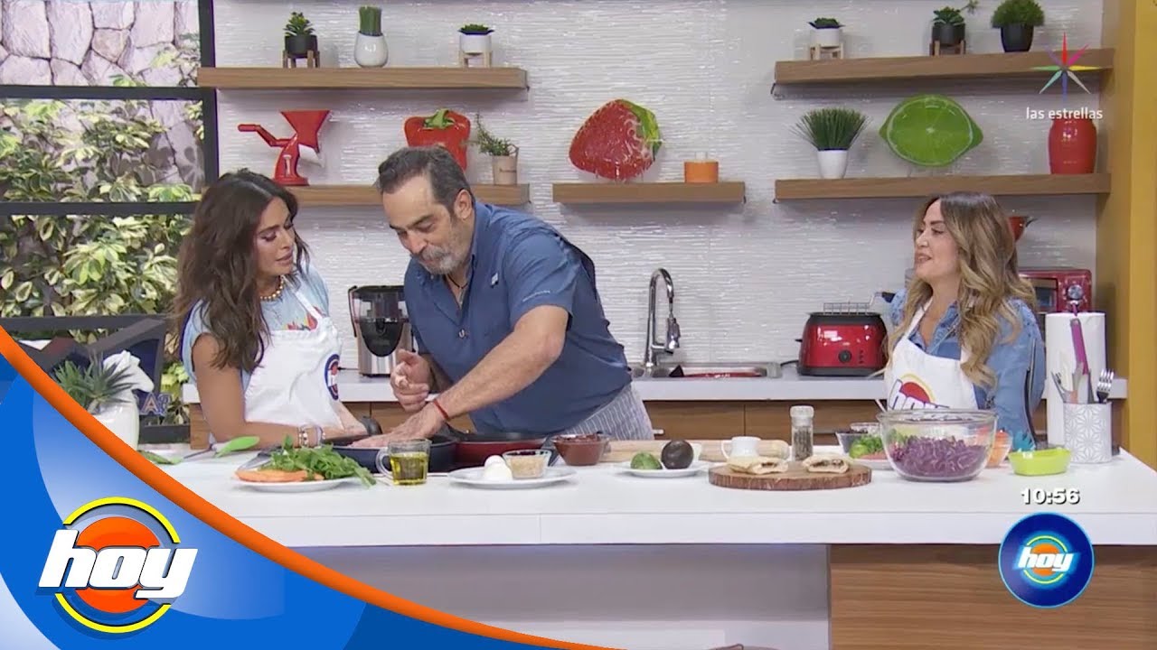 Omar Fierro nos prepara una hamburguesa con pan chapata | Cocina | Hoy
