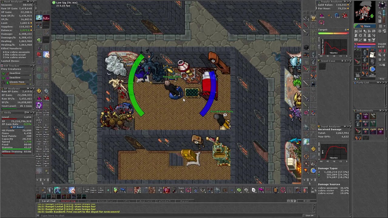Tibia - Ek 2700 Top Ek Global - Bom Dia Amigões!!!! 3 Essencias Hoje
