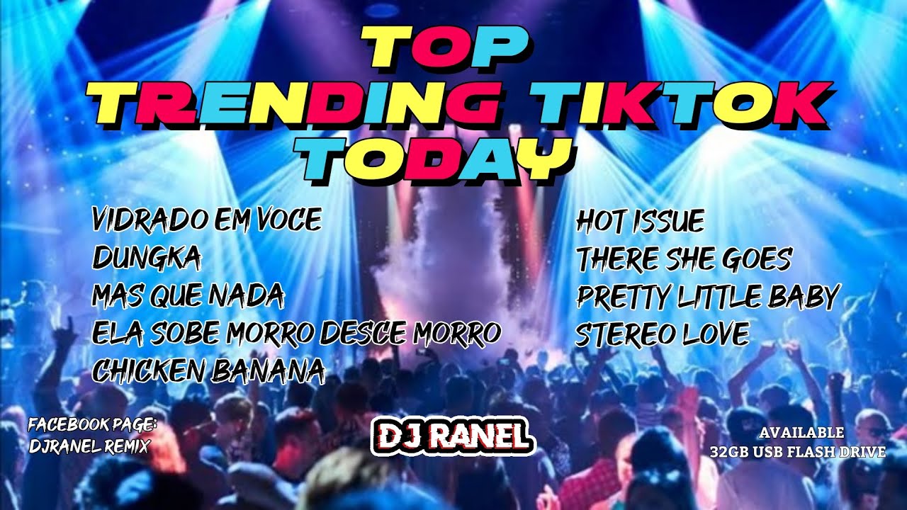 TOP TRENDING TIKTOK 2025 | AVAILABLE 32GB USB FLASH DRIVE | DJRANEL REMIX