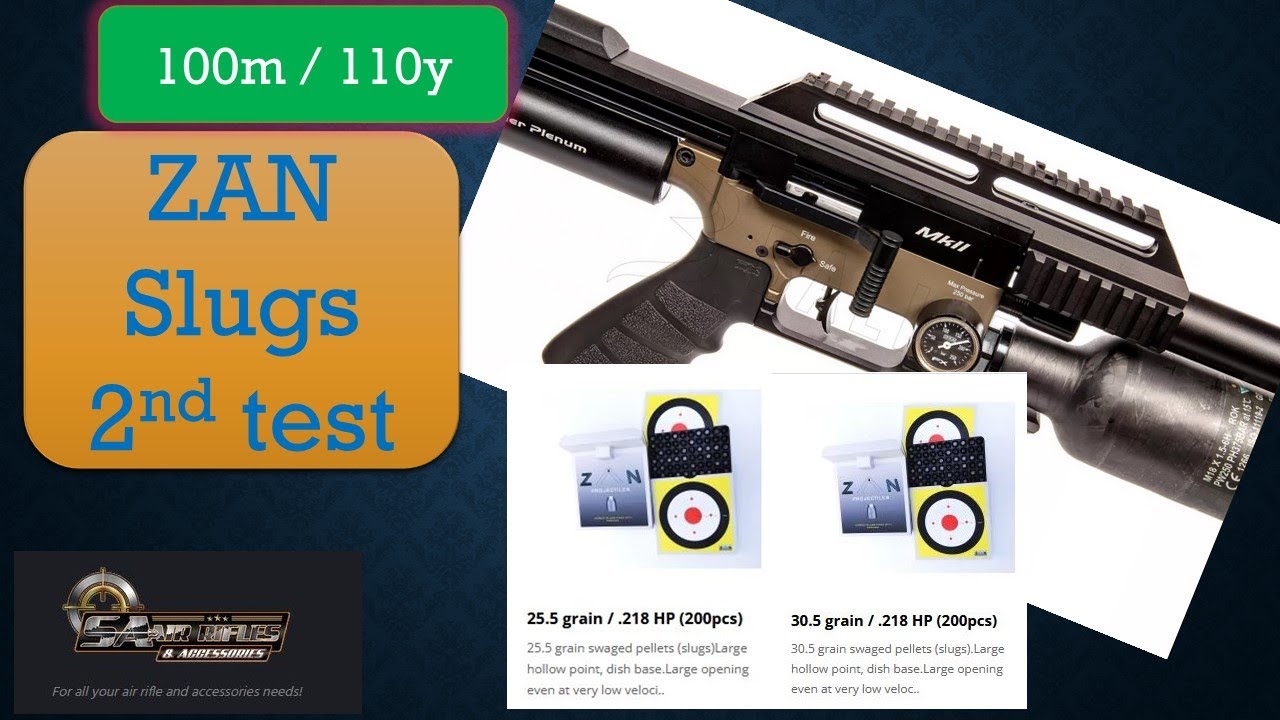 Zan precision swaged hollow point slugs at 100m in strong wind. Can they hold up?