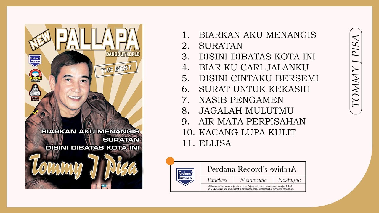 Full Album Tommy J Pisa ft New Pallapa (Official Music Video) OK