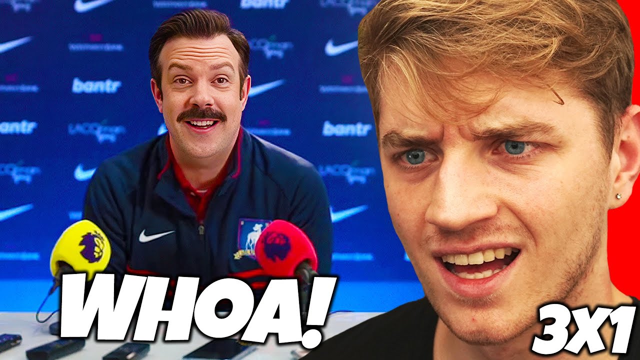 ACTUAL Footballer Watches *TED LASSO* For The First Time (S3 Ep 1 REACTION)