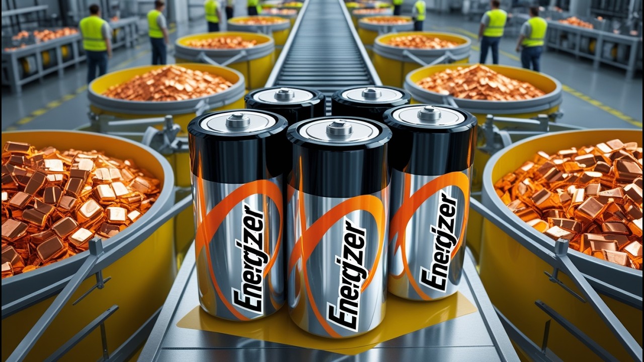 Inside an Energizer Factory | Over 11,000 Batteries EACH MINUTE!