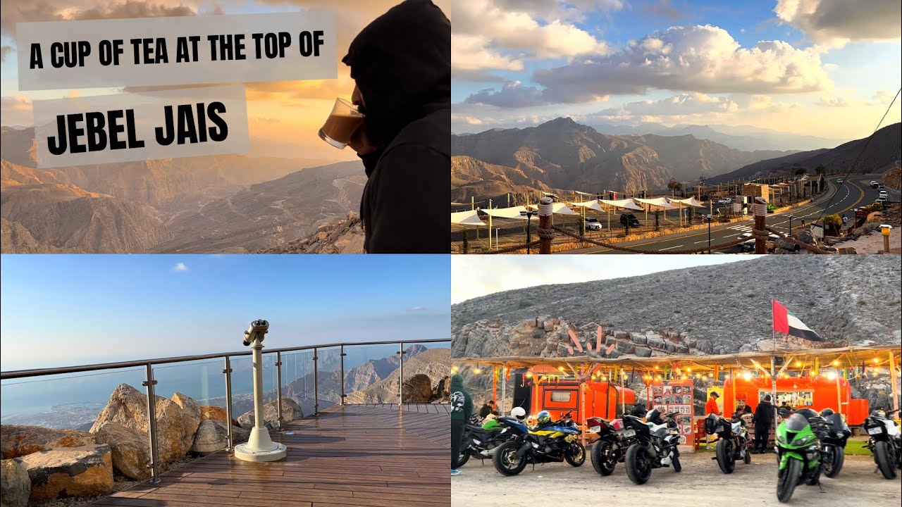 JEBEL JAIS Mountain Ras Al Khaimah | Highest Mountain in UAE | Viewing Deck Park | Malayalam VLOG