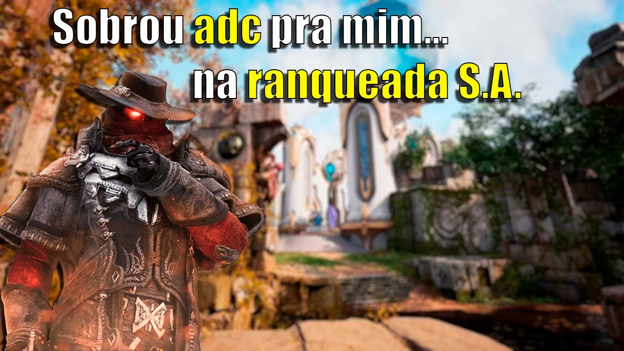 Sobrou adc pra mim então joguei de Revenant, na ranqueada S.A. | Predecessor