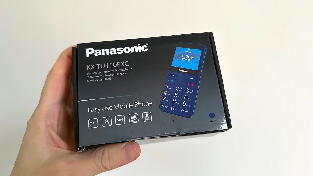 Panasonic KX TU150 Unboxing