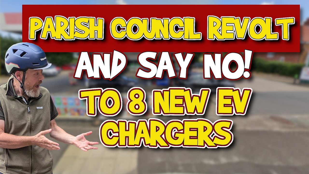 Parish council Revolt And Say NO! To Eight new  EV chargers At  MFG site Hillington Service Station