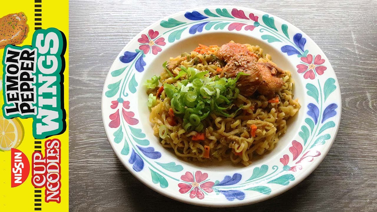 Лапша быстрого приготовления Nissin Cup Noodles Hot Wings Lemon Pepper – США — Рецепт лапши быстр...
