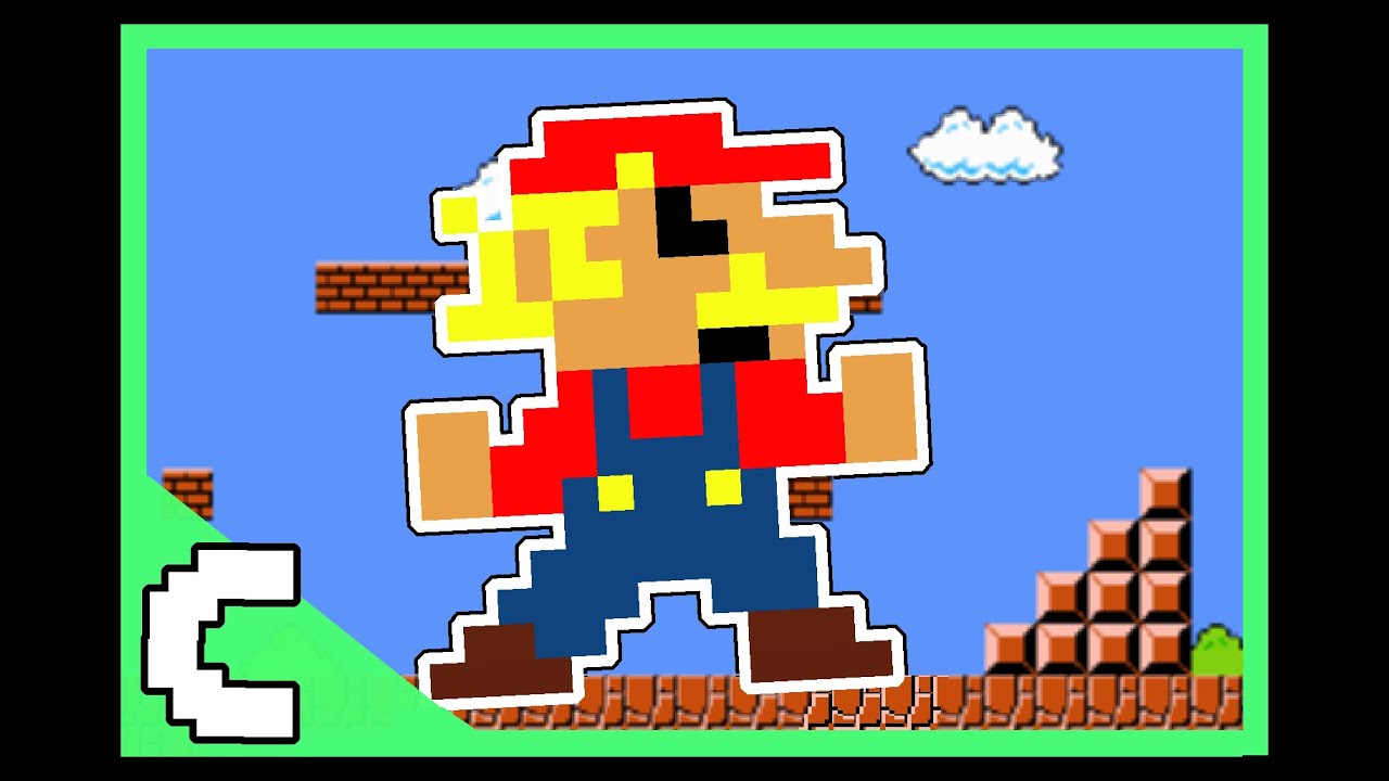 Mario Found a Super Saiyan Mushroom? (Remake) | Sprite Animation