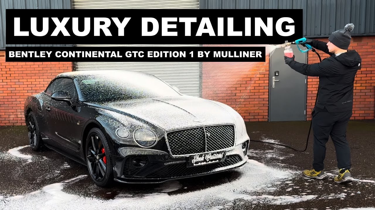 Exterior Wash | Bentley Continental GTC Number 1 Edition By Mulliner