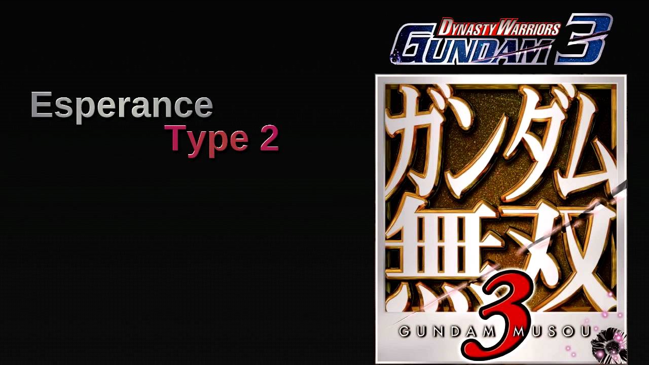 DW: Gundam 3/Gundam Musou 3: Esperance (Type 2)