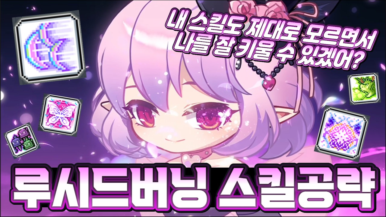 [메이플] 루시드 스킬 이렇게 쓰면 사냥 피로도 0% 됩니다;; 모르면 무조건 손해 보는 '루시드 버닝' 완벽 실전 공략!! [루시드 스킬 총정리] (무한 제자리) [메이플스토리]