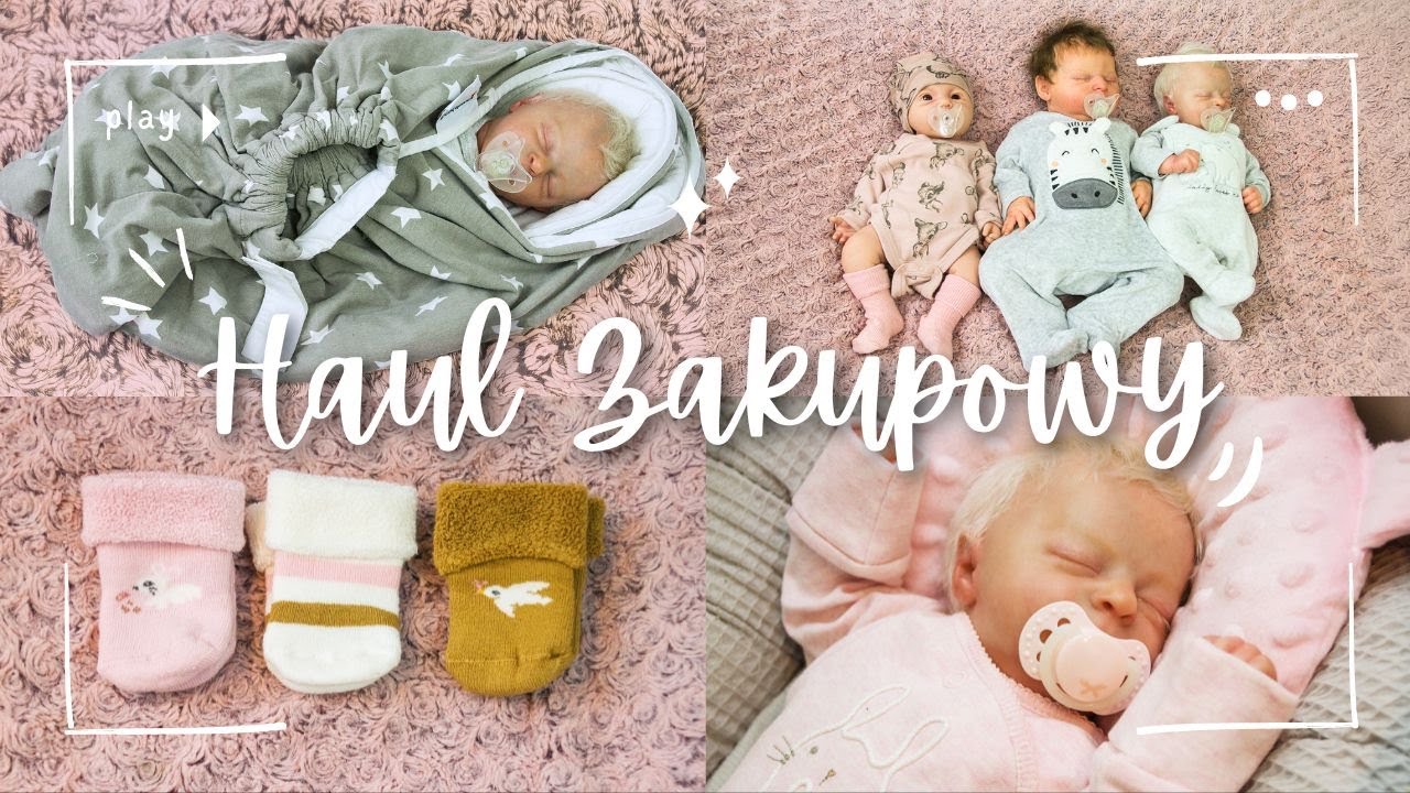 Odc. 174 Haul Zakupowy | Nowe Ciuszki Lalek Reborn | Test Otulacza Snugglebundl