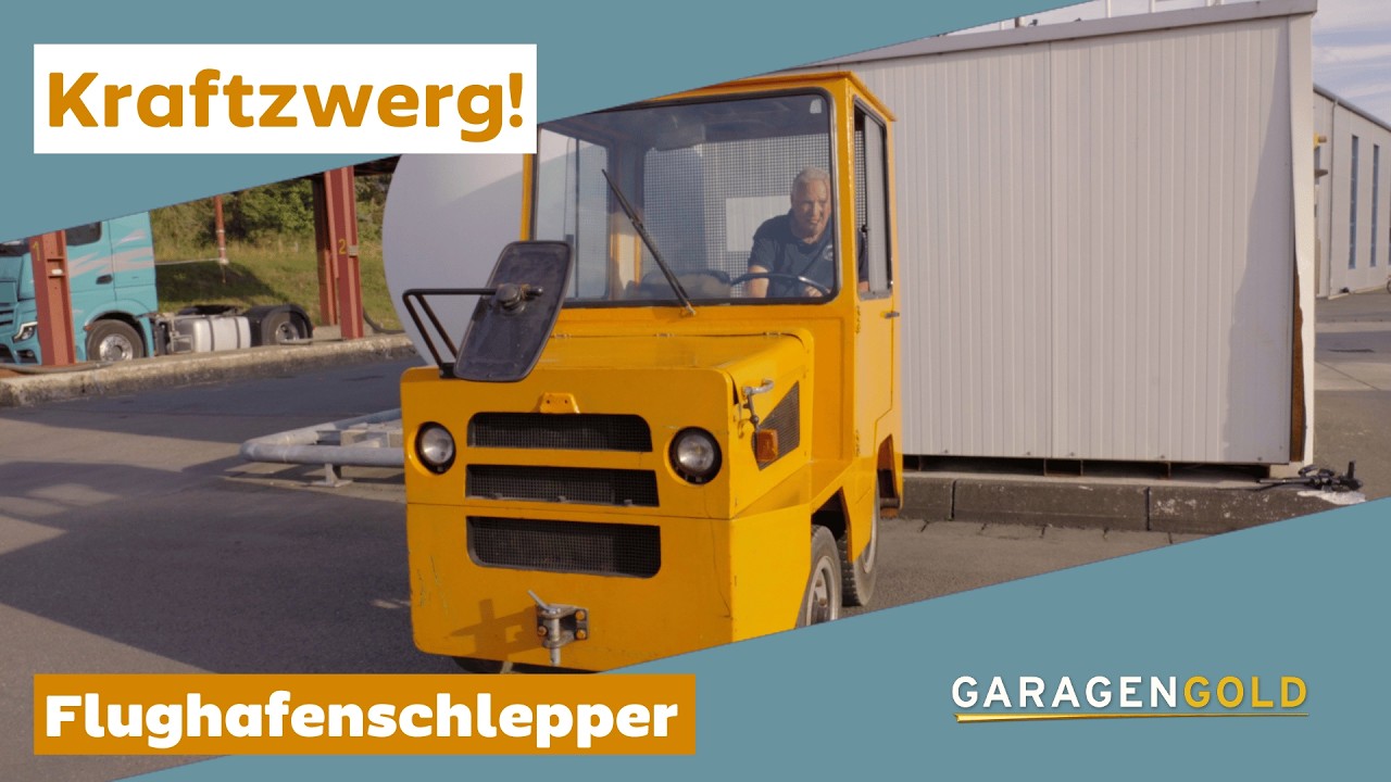 Flughafenschlepper: Drehmoment statt Tempo // Petrolheads