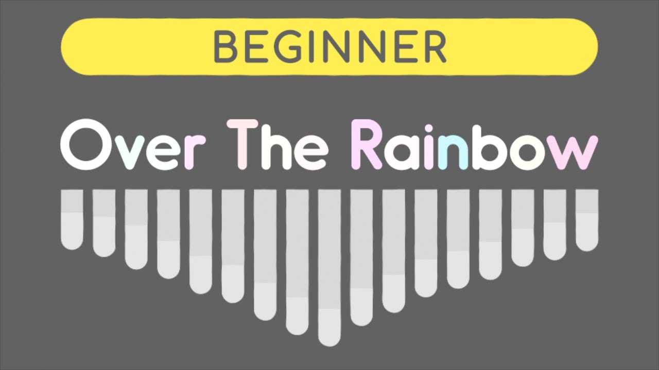 Over The Rainbow | Beginner Kalimba Tutorial