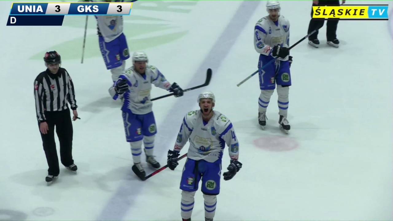PlayOff: Unia Oświęcim - Tauron KH GKS Katowice 4:3 (D)