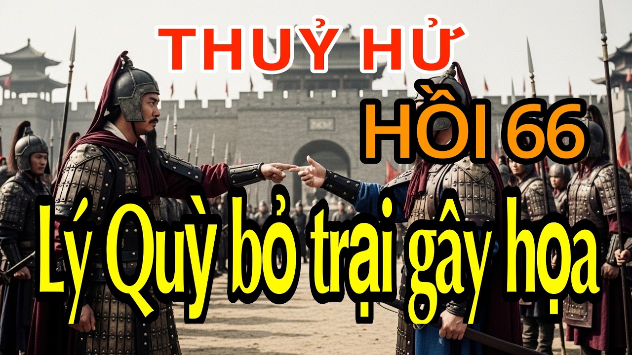 Lý Quỳ bỏ trại gây họa giữa đường ( Chuyện Thuỷ Hử )
