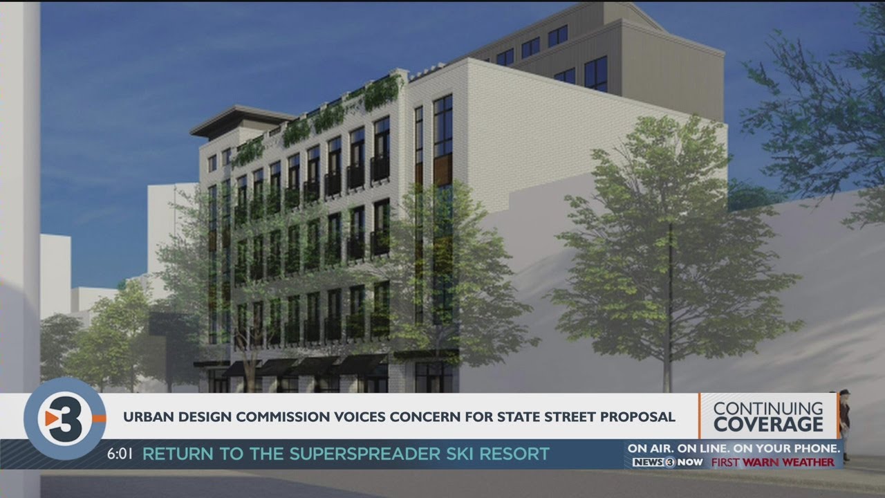 Urban Design Commission voices concerns about proposed five-story building for State Street