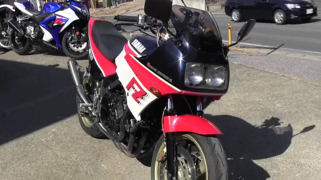 暖機前　FZ750改　エンジン始動