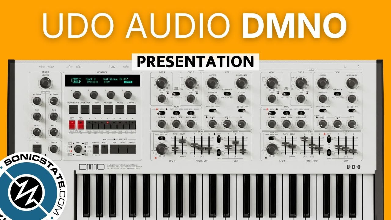 Синтезатор UDO Audio DMNO — подробный первый взгляд — SonicLAB
