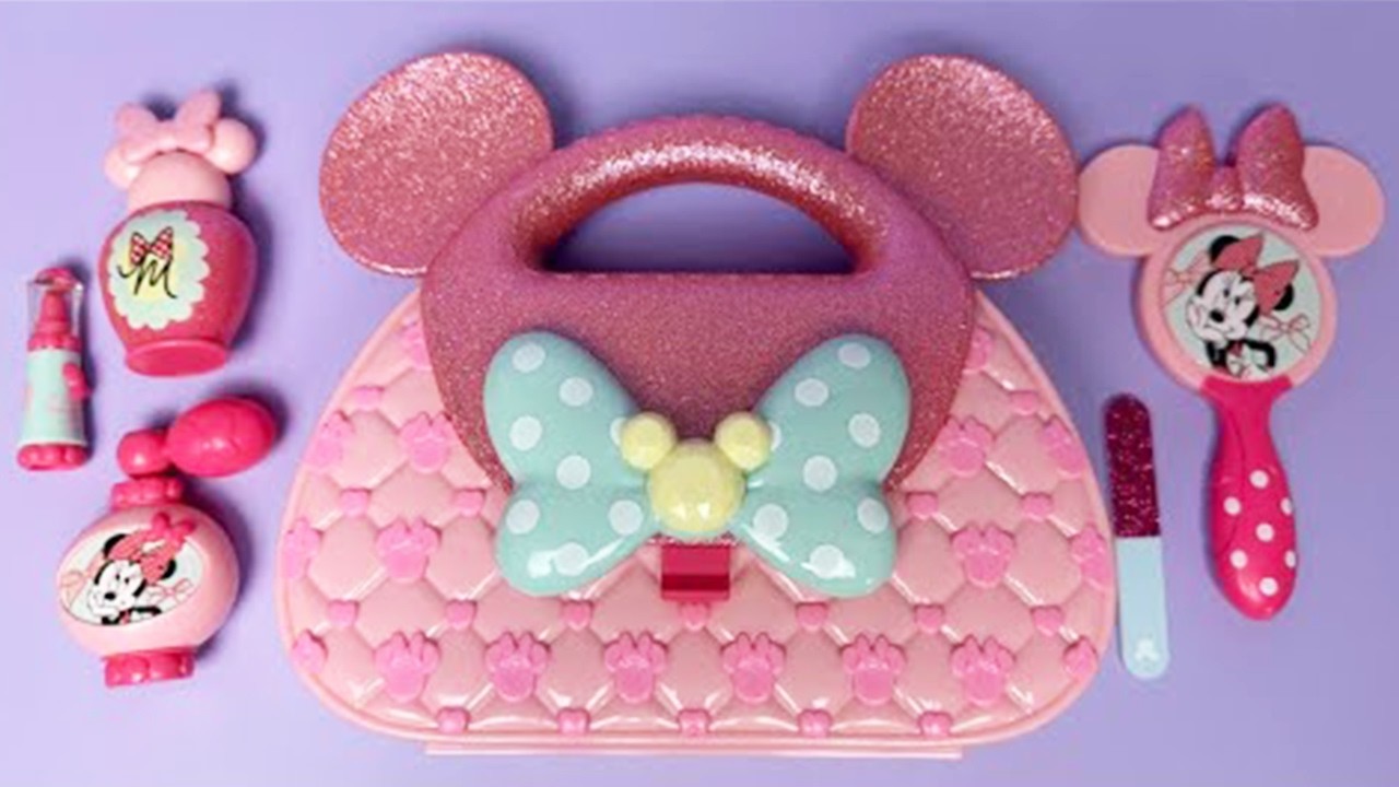 Disney Minnie Mouse Beauty Set Satisfying with Unboxing Compilation Toys ASMR #818