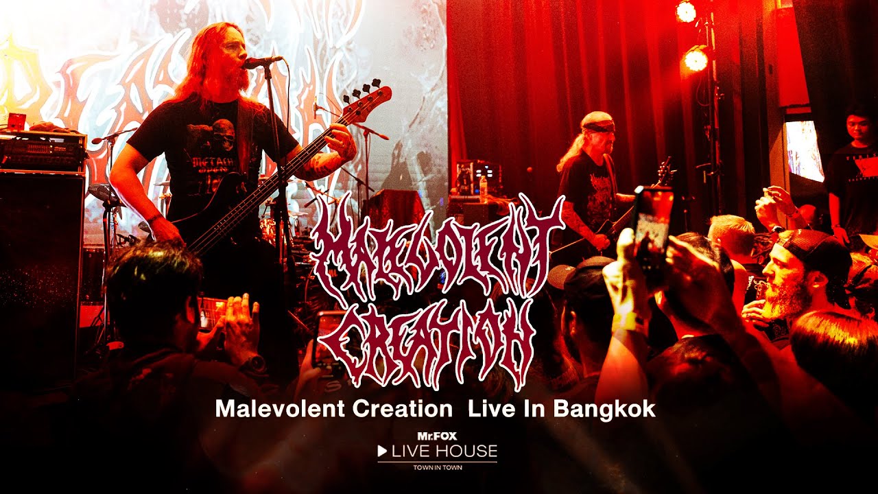 Malevolent Creation - Malevolent Creation  Live In Bangkok @Mr.FOX Live House