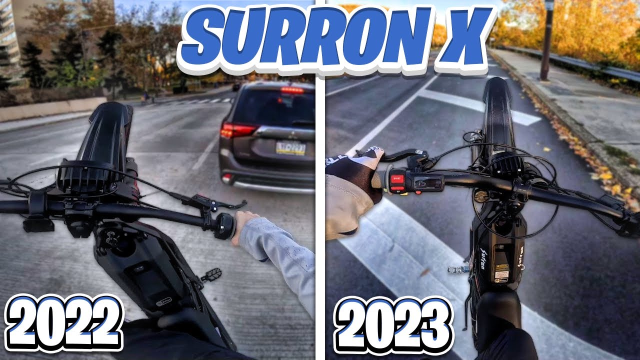 NEW 2023 SURRON X ELECTRIC DIRTBIKE!! *SHOULD OF WAITED* 2022 VS 2023 SURRON