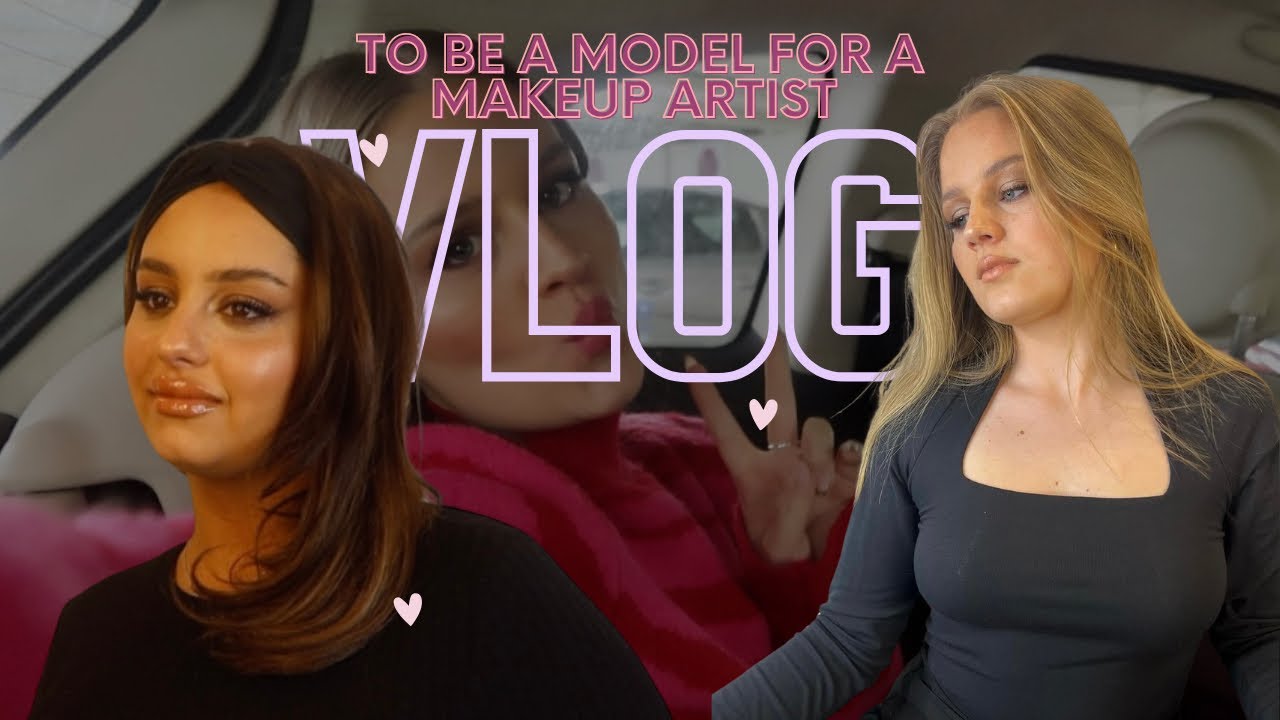 vlogmas : je suis modèle pour une makeup-artist 💌