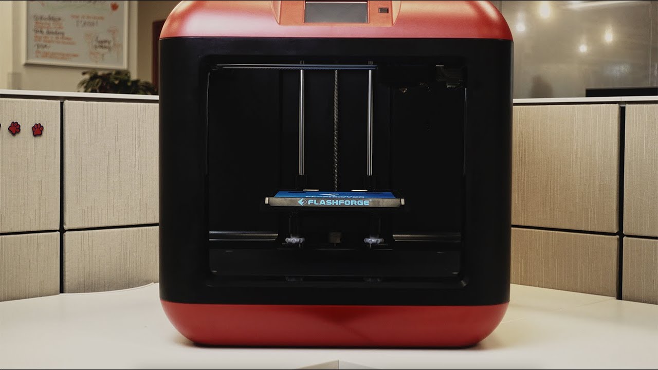 FlashForge Finder 3D Printer Step-by-Step - Filmed with RX100v in 4K