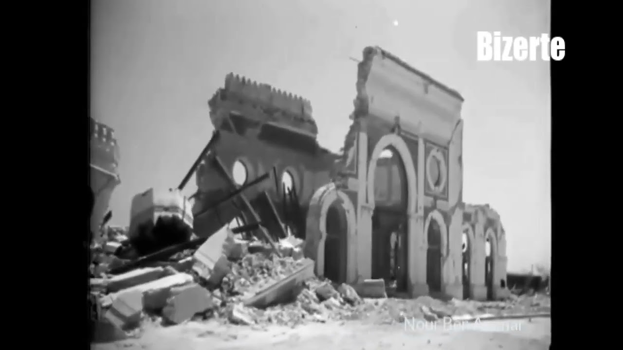 How Tunisia&rsquo;s Bizerte Was Destroyed in 1943 &mdash; Unbelievable WWII Bombing