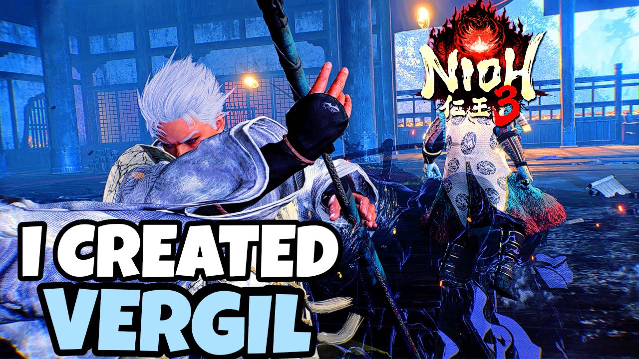 So I Created DMC Vergil in Nioh 3